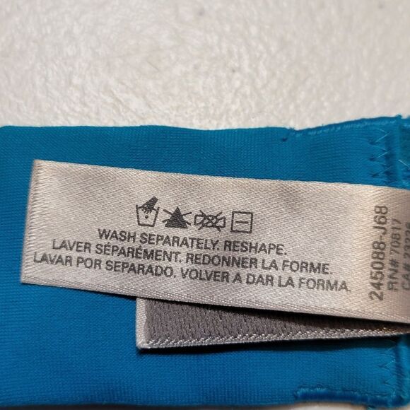 Victoria's Secret Unlined Demi Blue Lace Underwire Bra Women's 38D - Picture 13 of 16